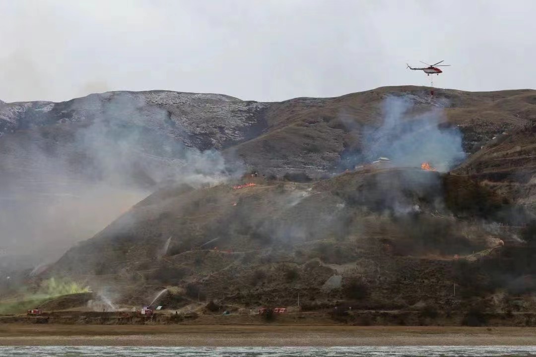 我州举行金山卫士20232024森林草原火灾应急演练